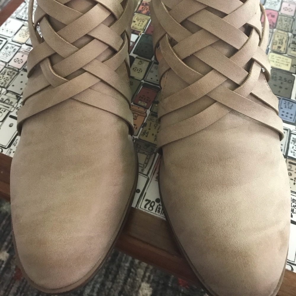 Criss Cross Booties
